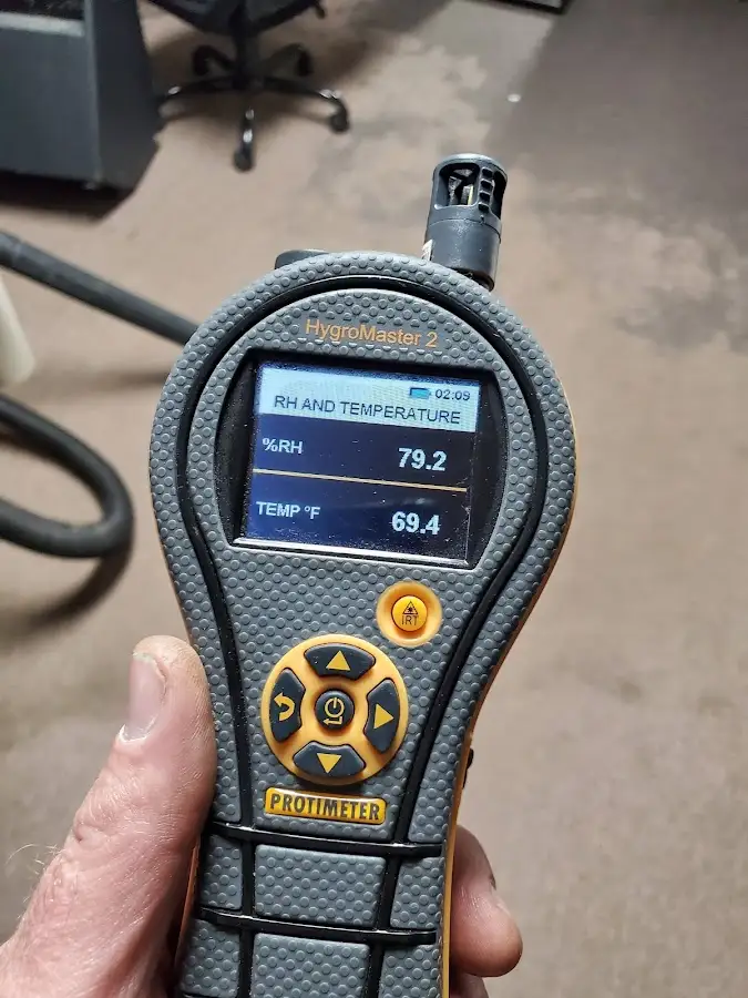 Moisture meter humidity assessment for Fire & Smoke Damage Restoration in Trenton